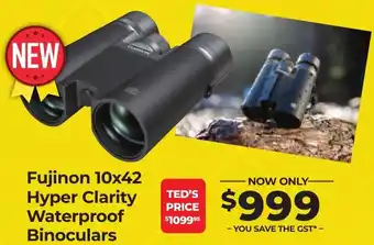 Teds Cameras Fujinon 10x42 Hyper Clarity Waterproof Binoculars offer