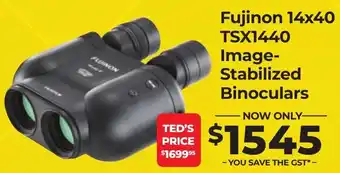 Teds Cameras Fujinon 14x40 TSX1440 Image- Stabilized Binoculars offer