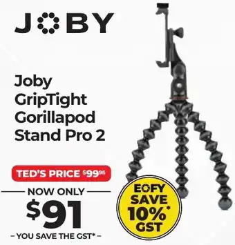 Teds Cameras Joby GripTight Gorillapod Stand Pro 2 offer