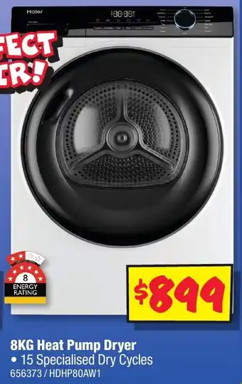 JB Hi-Fi 8KG Heat Pump Dryer offer