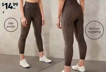 Women s Fitness Tights offer at ALDI