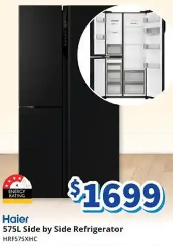 Bi-Rite Haier 575L Side by Side Refrigerator offer