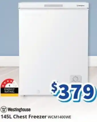 Bi-Rite Westinghouse 145L Chest Freezer offer