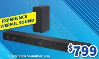 Bi-Rite 5.1ch 800w Soundbar offer