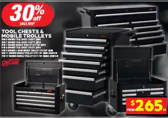 Autopro TOOL CHESTS MOBILE TROOLEYS offer