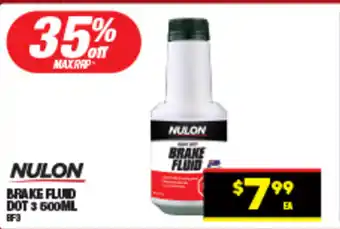 Autopro NULON BRAKE FLUID DOT 3500ML offer