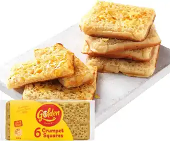 IGA Golden Crumpet Squares 6 Pack offer