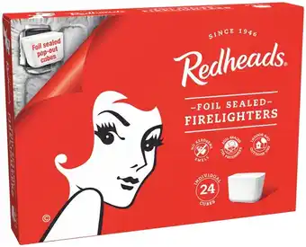 IGA Redheads Firelighters 24 Pack offer