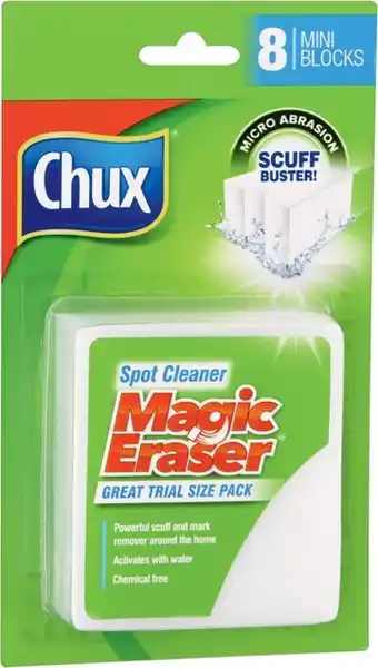 IGA Chux Magic Eraser Spot Cleaner 8 Pack offer