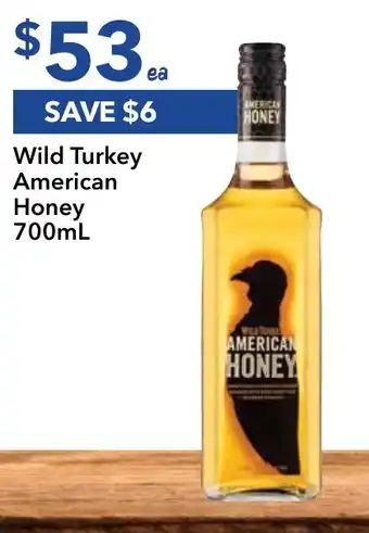 Wild Turkey American Honey 700mL