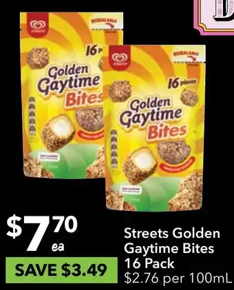 Ritchies Streets Golden Gaytime offer