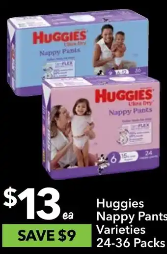 Ritchies Huggies Nappy Pants offer