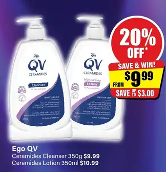Chemist Discount Centre Ego QV offer