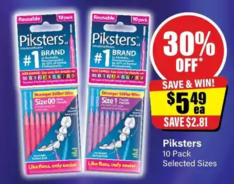 Chemist Discount Centre Piksters offer