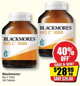 Chemist Discount Centre Blackmores offer