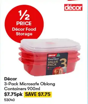 BIG W Décor offer