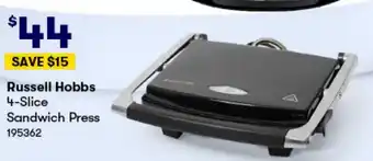 BIG W Russell Hobbs offer