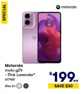 BIG W Motorola moto g24 offer