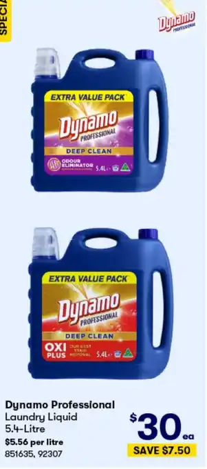 BIG W Dynamo Professional offer