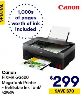 BIG W Canon offer