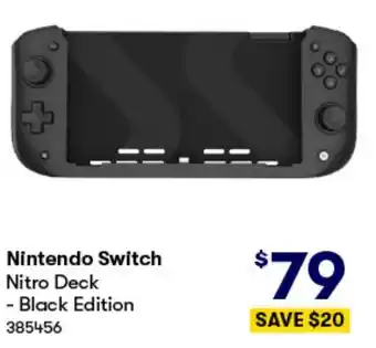 BIG W Nintendo Switch offer