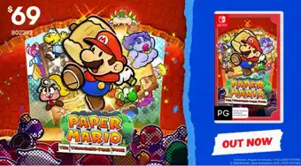 BIG W PAPER MARIO offer