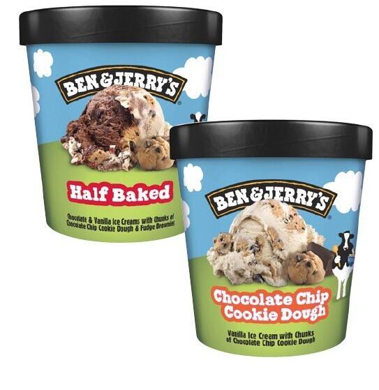 Ben & Jerrys Tub 427mL465mL offer at Coles