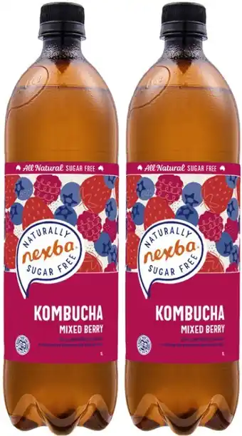 Coles Nexba Kombucha 1 Litre offer