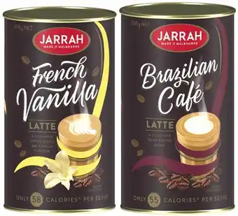 Coles Jarrah Latte 250g offer