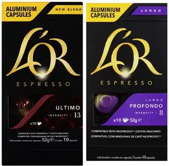 Coles L'or Nespresso Compatible Coffee Capsules 10 Pack offer