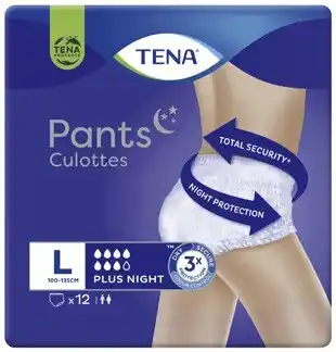 Coles Tena Discreet Night Continence Pants 12 Pack offer