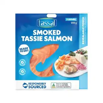 Woolworths Tassal Smoked Salmon 250g offer