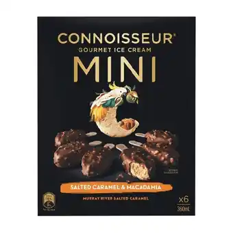 Woolworths Connoisseur Ice Cream Sticks 360-400ml Pk 4-6 – From the Freezer offer