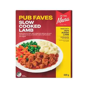 Woolworths On The Menu Meals 320g offer