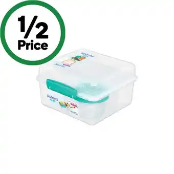 Woolworths Sistema Lunch Cube Max to Go Assorted offer