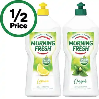 Woolworths Morning Fresh Dishwashing Liquid 900ml offer