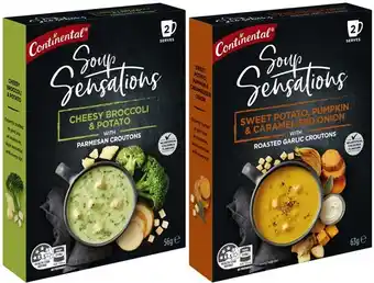 Coles Continental Soup Sensations 2 Serve 40g-70g offer