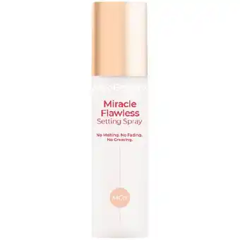 Woolworths MCoBeauty Miracle Flawless Setting Spray 100ml offer