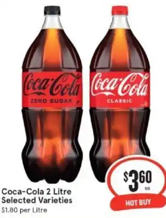 IGA Xpress Coca-Cola 2L offer