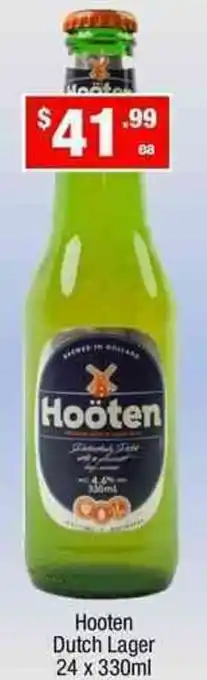 Hooten Dutch Lager 24x330ml