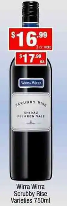 Wirra Wirra Scrubby Rise 750ml