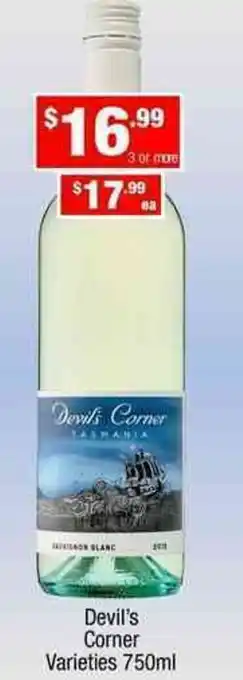 Devil's Corner 750ml