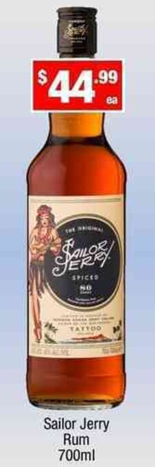 Sailor Jerry Rum 700ml