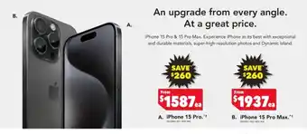 Harvey Norman iPhone 15 Pro Max offer