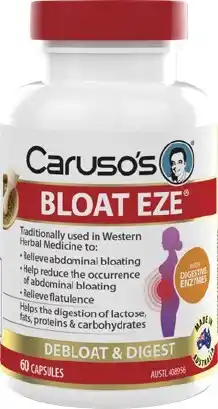 Discount Drug Stores Caruso’s Bloat EZE 60 Capsules offer