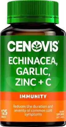 Discount Drug Stores Cenovis Echinacea, Garlic, Zinc + C 125 Tablets offer