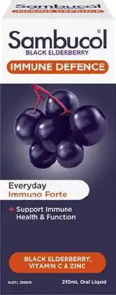 Discount Drug Stores Sambucol Immune Defence Liquid 250mL offer