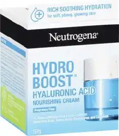 Neutrogena Hydro Boost Hyaluronic Acid Nourishing Cream 50g
