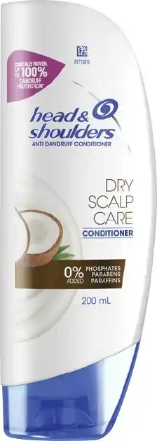 Head & Shoulders Dry Scalp Conditioner 200mL
