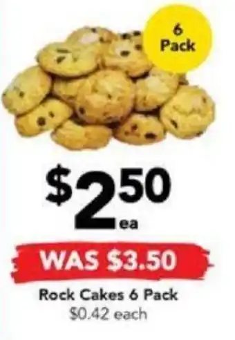 Drakes Rock Cakes 6 Pack offer